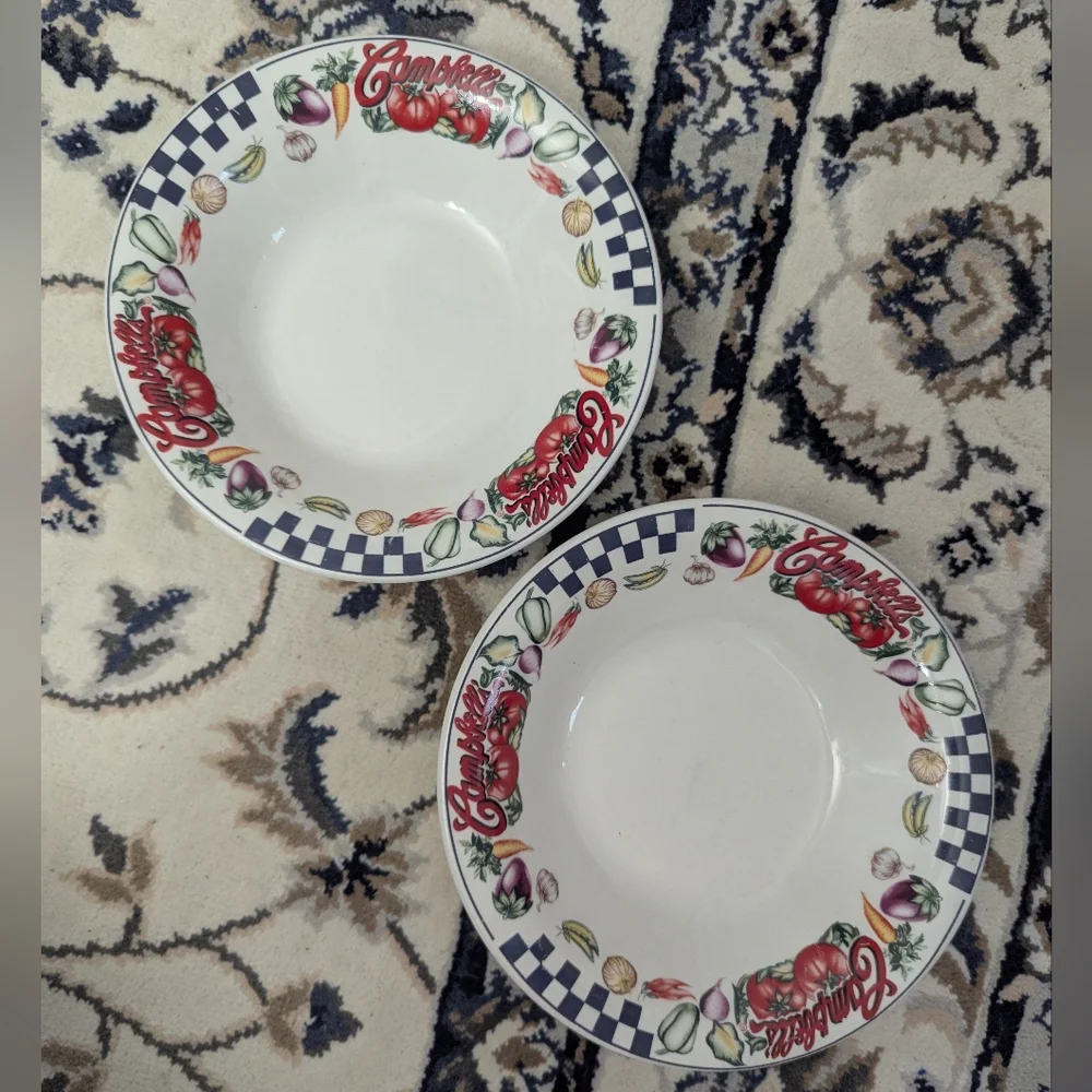 Campbell's Soup Bowl Set